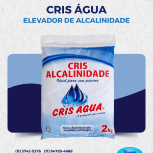 Elevador de Alcalinidade 2kg - Cris Água | Nevada Piscinas