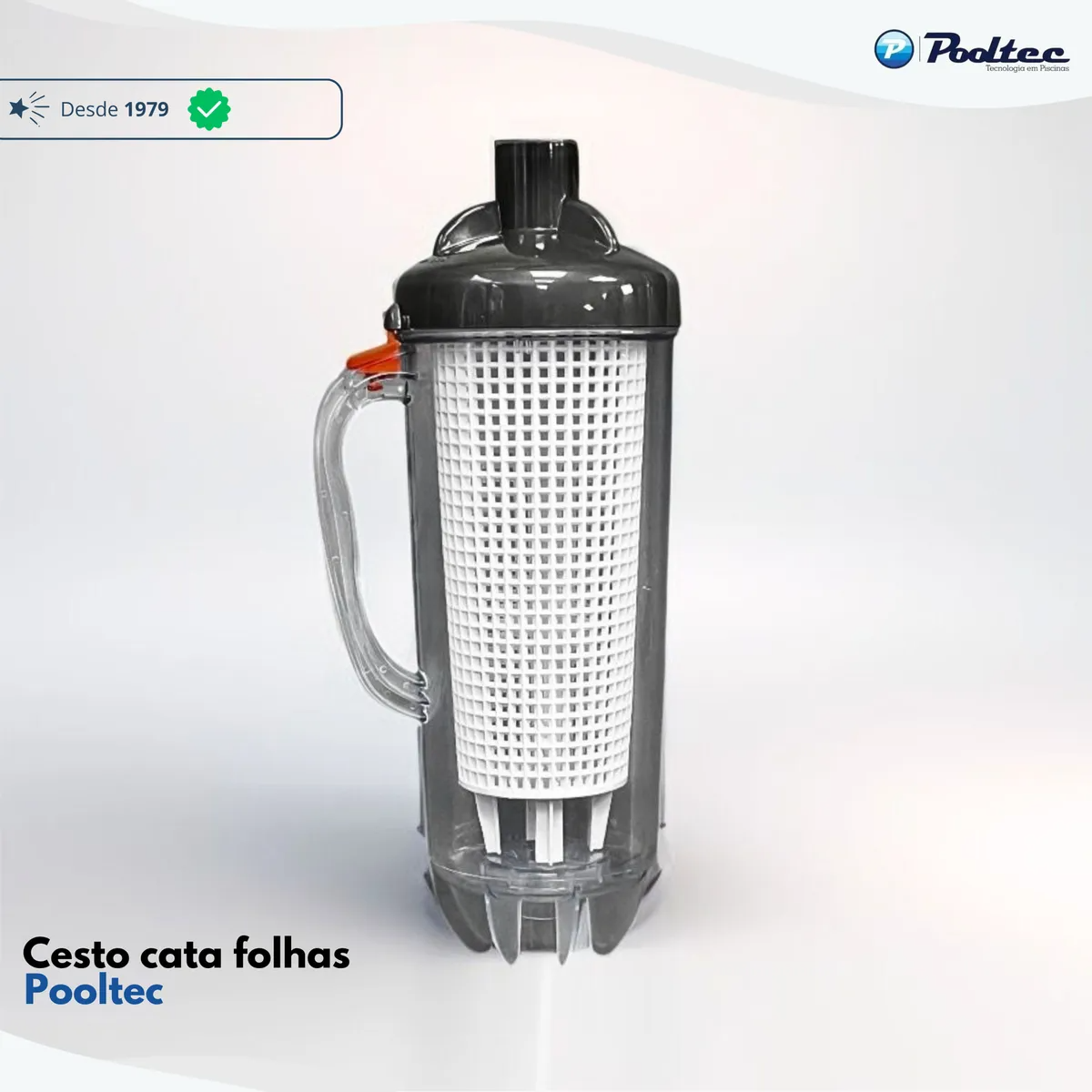 Cesto Cata Folhas Pooltec | Nevada Piscinas