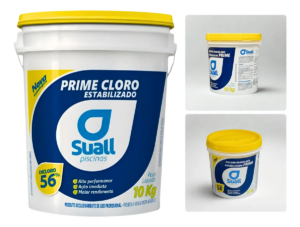 Cloro Suall Prime Estabilizado 10kg 56% Ativo